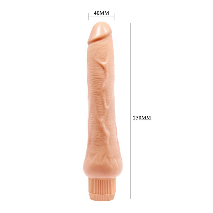 Dildo vibrador 25cm PRETTYLOVE BW-001072R