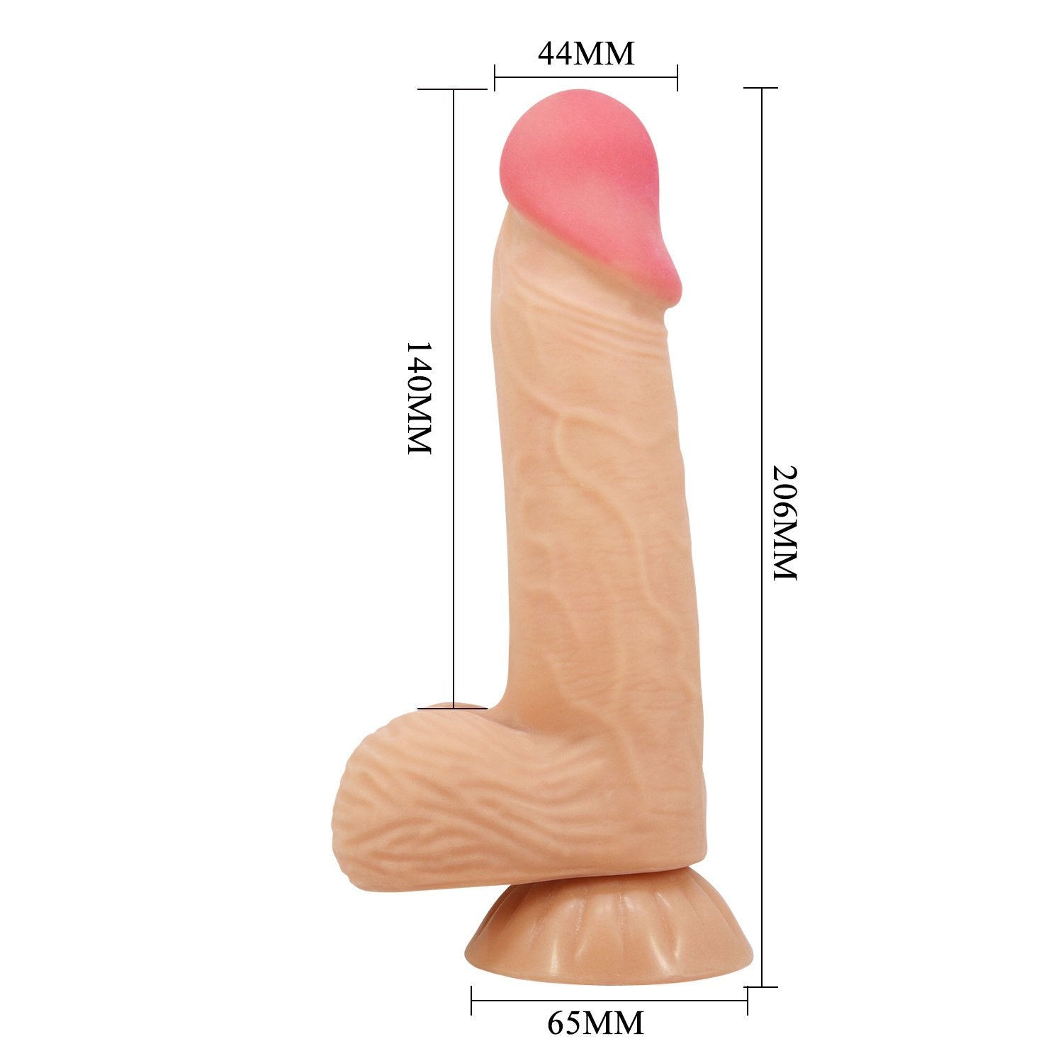 Dildo realista Masturbable PRETTYLOVE BW-008106NRG