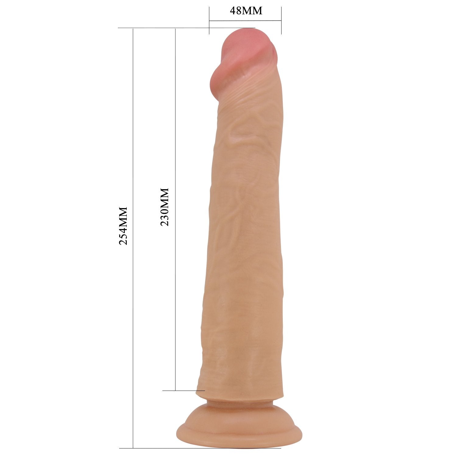 Dildo masturbable articulado 25cm PRETTYLOVE BW-008118LP