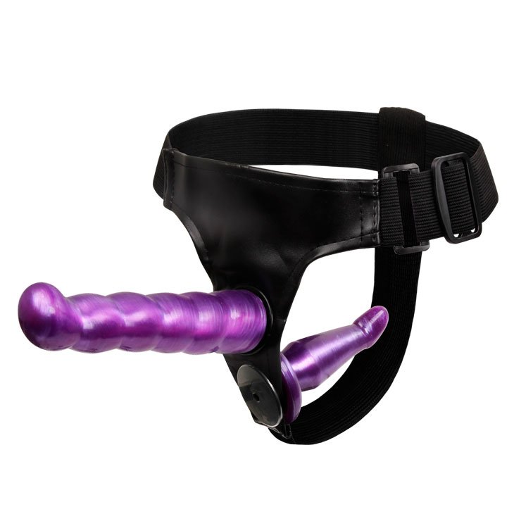 Arnés sexual con doble dildo Ultra BAILE BW-022021