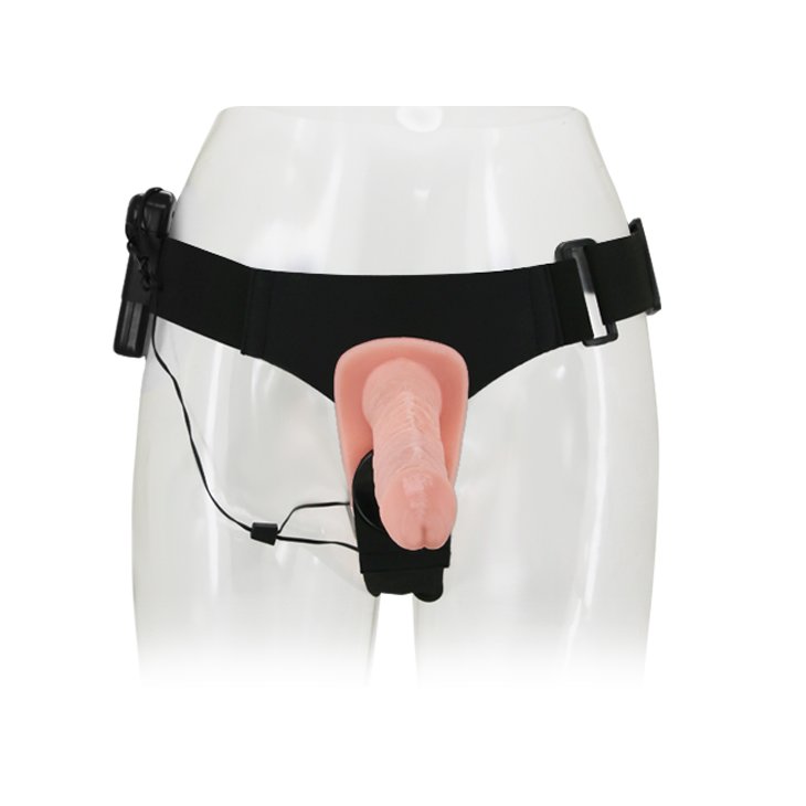 Arnés sexual doble con vibración BAILE BW-022049