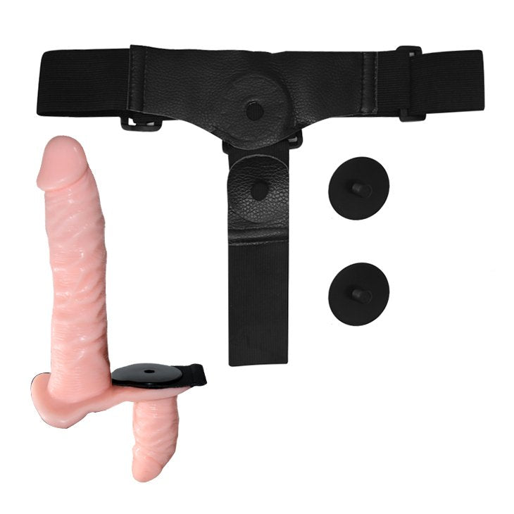 Arnés sexual doble con vibración BAILE BW-022049