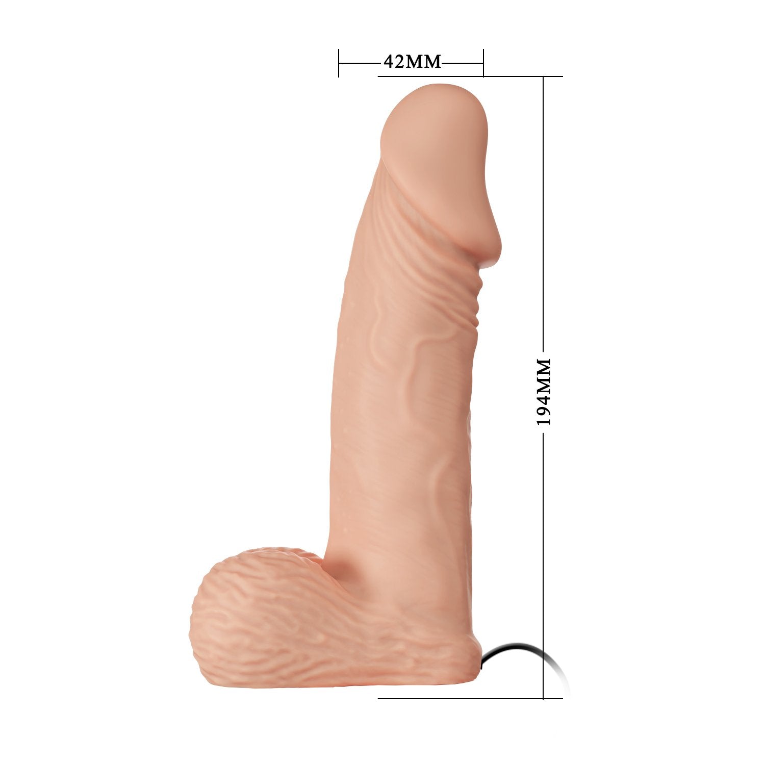 Arnés sexual vibrador BAILE BW-22087ZR