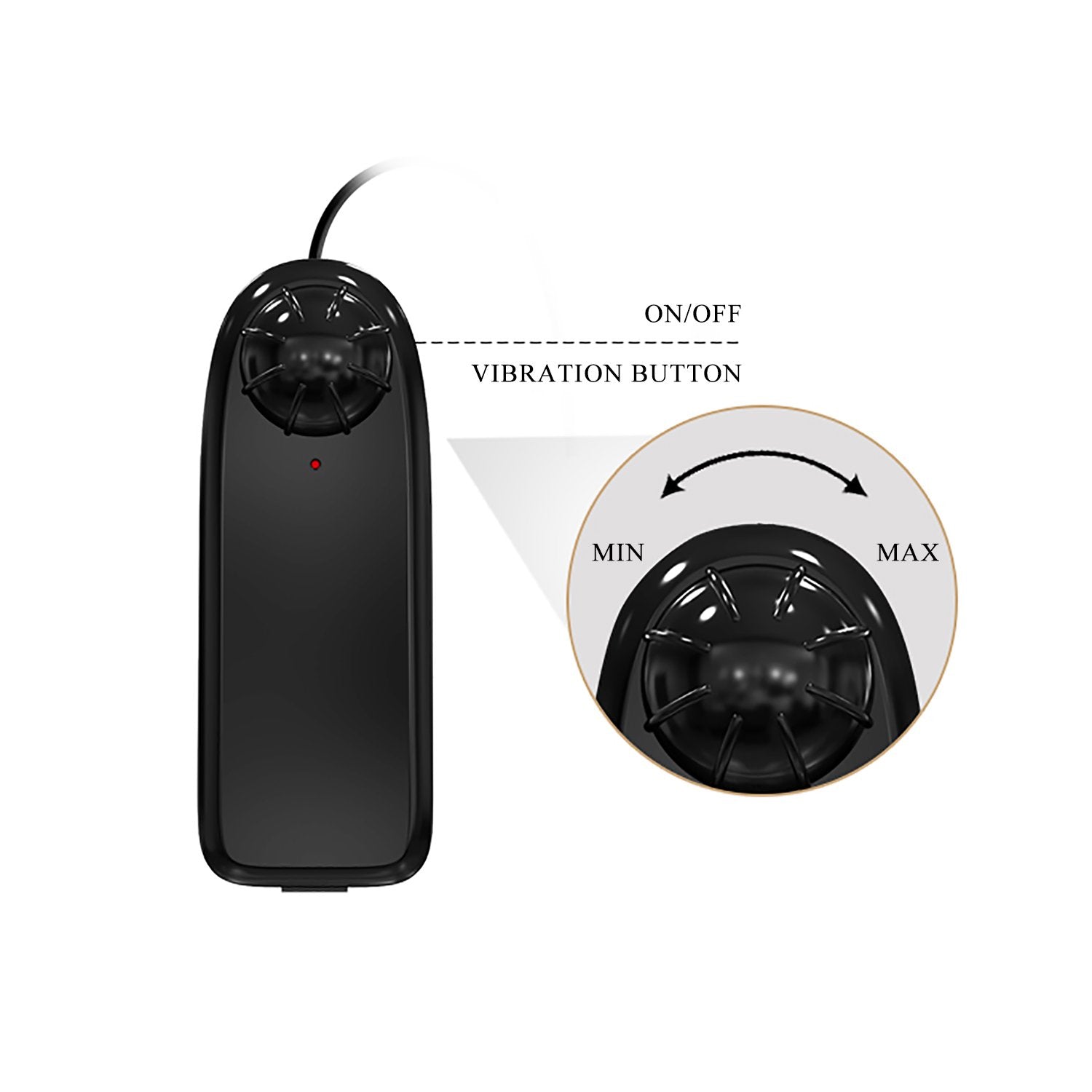 Arnés sexual vibrador BAILE BW-22087ZR