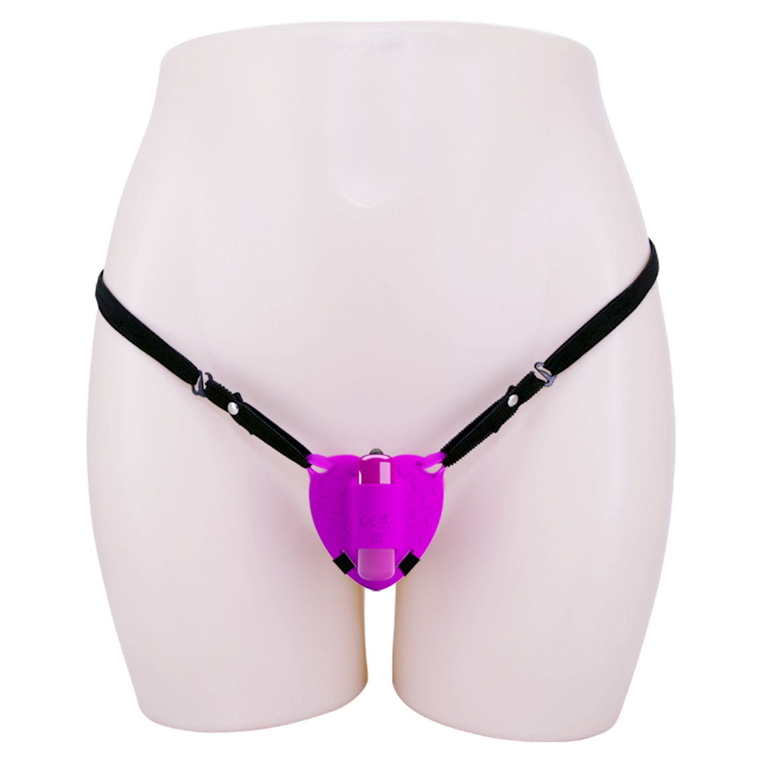 Vibrador con arnés PRETTYLOVE BW-022093