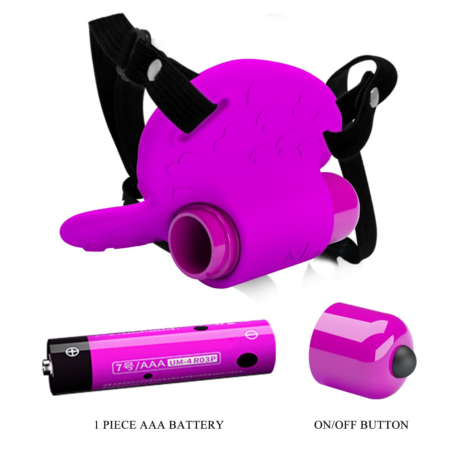 Vibrador con arnés PRETTYLOVE BW-022093