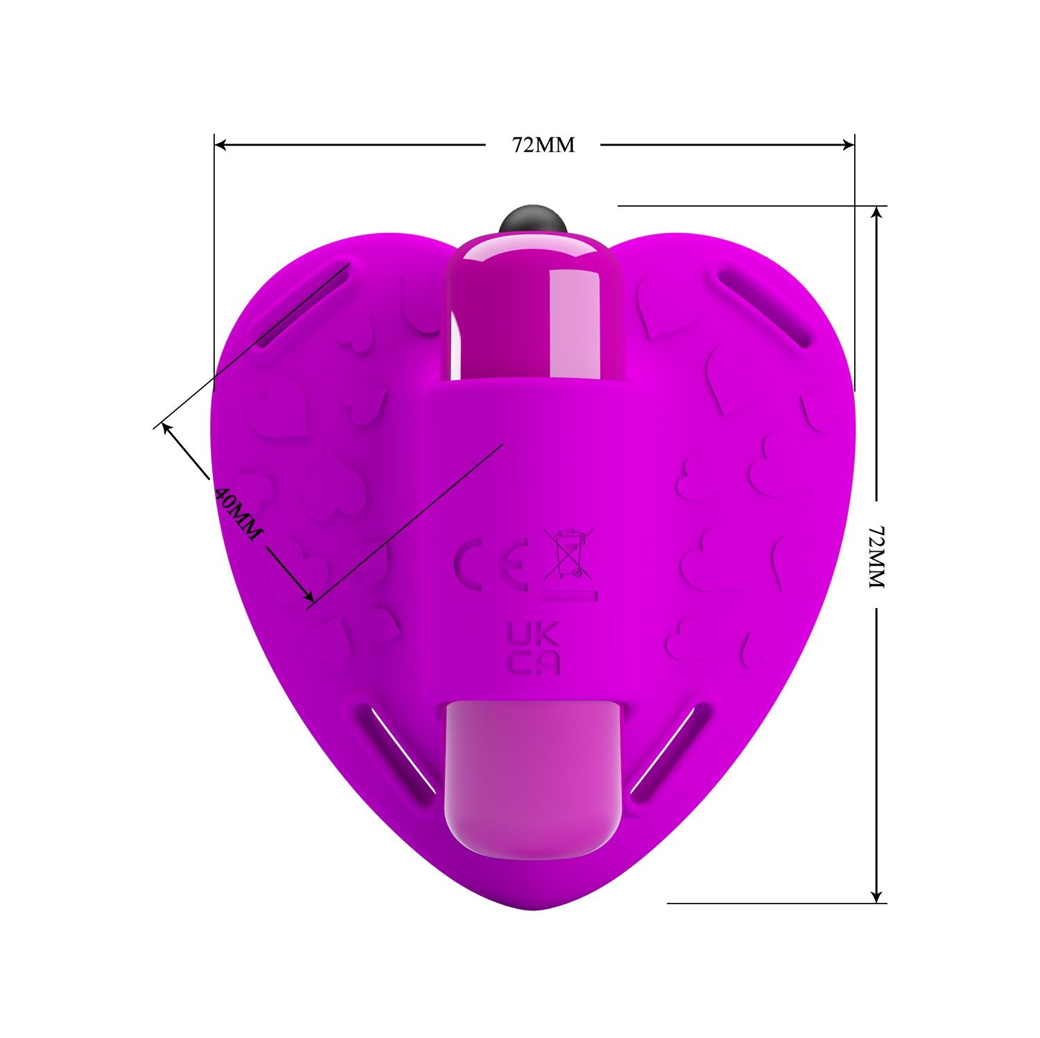 Vibrador con arnés PRETTYLOVE BW-022093