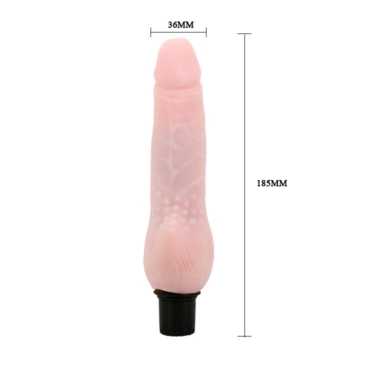 Dildo vibrador 18,5cm BAILE BW-027002