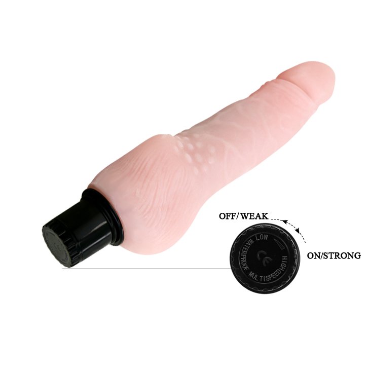 Dildo vibrador 18,5cm BAILE BW-027002