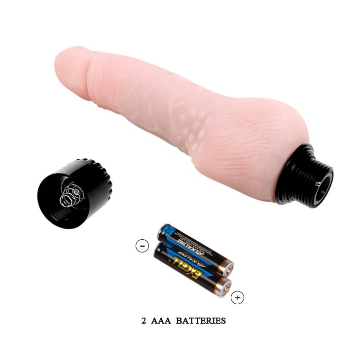 Dildo vibrador 18,5cm BAILE BW-027002