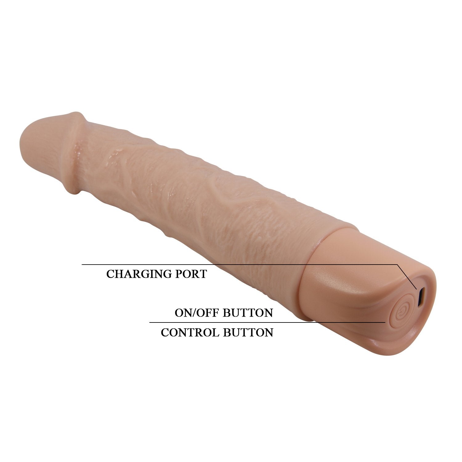 Dildo vibrador Realista 20cm PRETTYLOVE BW-500080