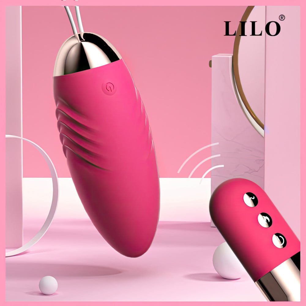 Huevo vibrador a Control con Calefacción  LL-A2106