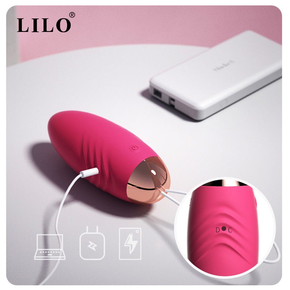 Huevo vibrador a Control con Calefacción  LL-A2106