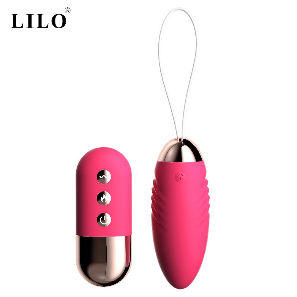 Huevo vibrador a Control con Calefacción  LL-A2106