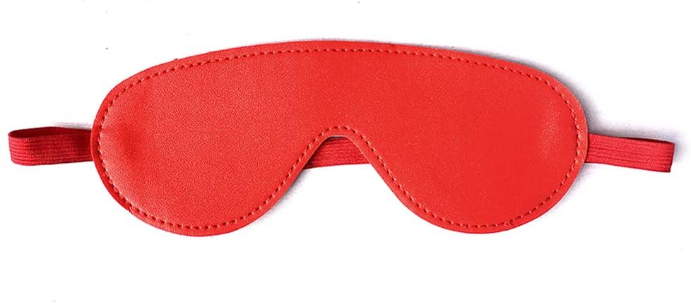 Cegadera de eco cuero en rojo