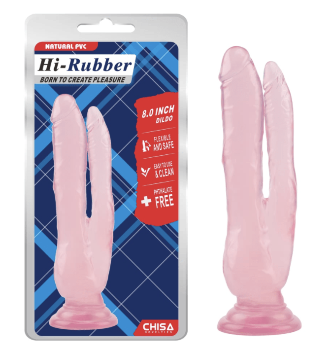 Dildo doble Beom Hi-Rubber 12-11cm CHISA CN-711916426