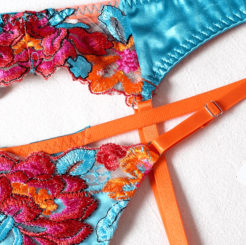 Conjunto de encaje XL N°3124