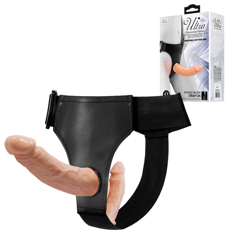 Arnés sexual con doble dildo BAILE BW-022077