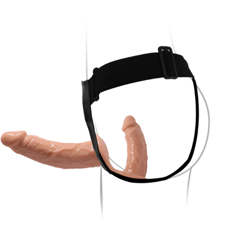 Arnés sexual con doble dildo BAILE BW-022077