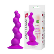 Plug anal con ventosa PRETTYLOVE BI-014158