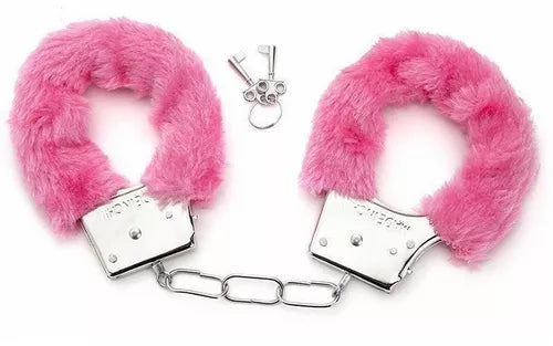 Esposas de peluche colores dependen de stock