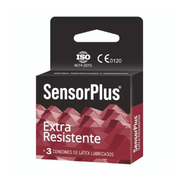 Preservativo SensorPlus Extra Resistente x 3 unidades
