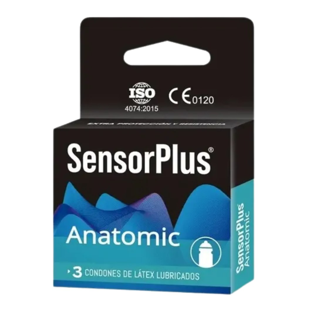 Preservativo SensorPlus Extra Anatomic x 3 unidades