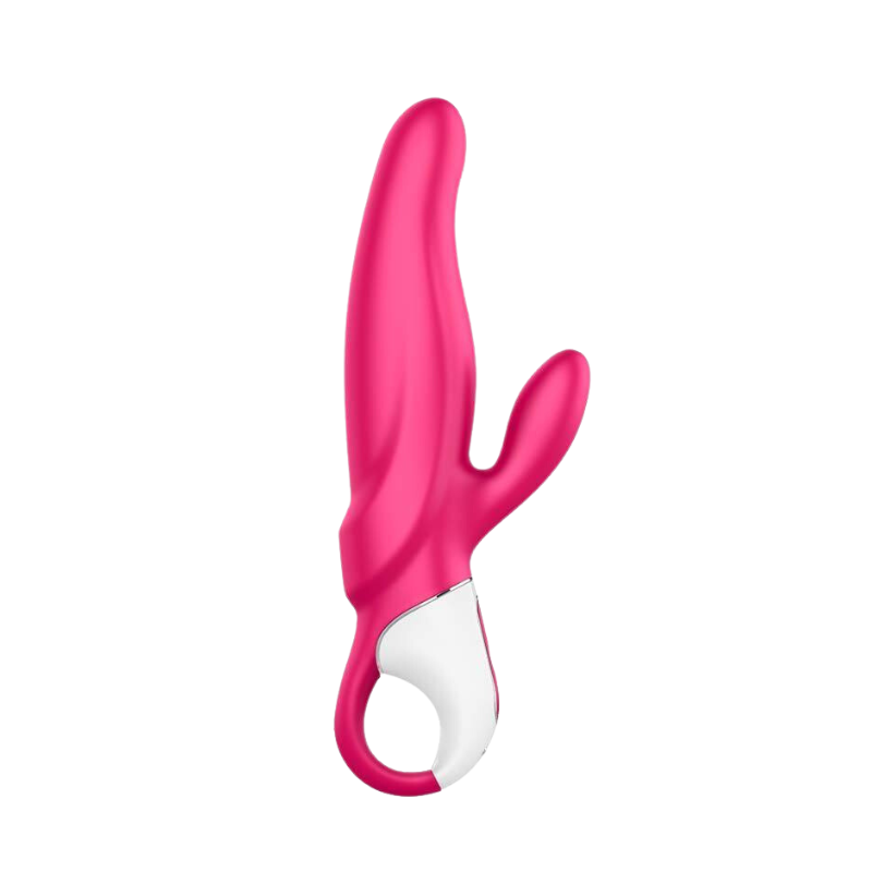 Satisfyer Mr Rabbit vibrador con orejas estimuladoras, 6 intensidades y 6 ritmos