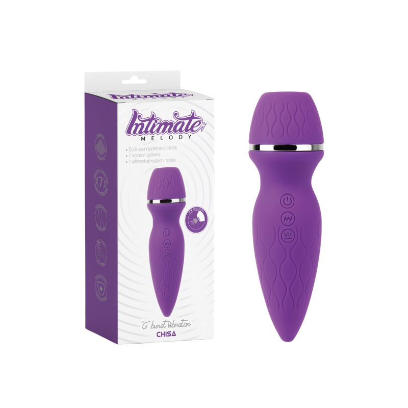 Vibrador Succionador G Intimate Melody, Explora el Placer Íntimo.