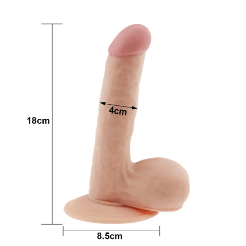 The Ultra Soft Dude, Placer Realista de 18cm LOVETOY