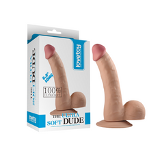 Dildo Realista The Ultra Soft Dude 20cm, Descubre el Placer en su Forma Más Realista