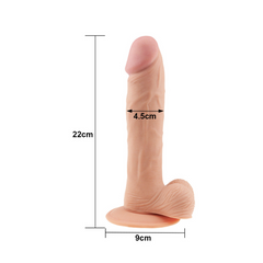 Dildo Realista THE ULTRA SOFT DUDE 22cm LOVETOY