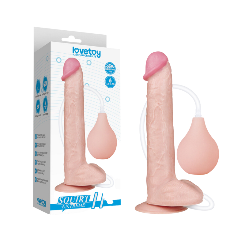 Dildo Squirt Eyaculador Extreme 27cm