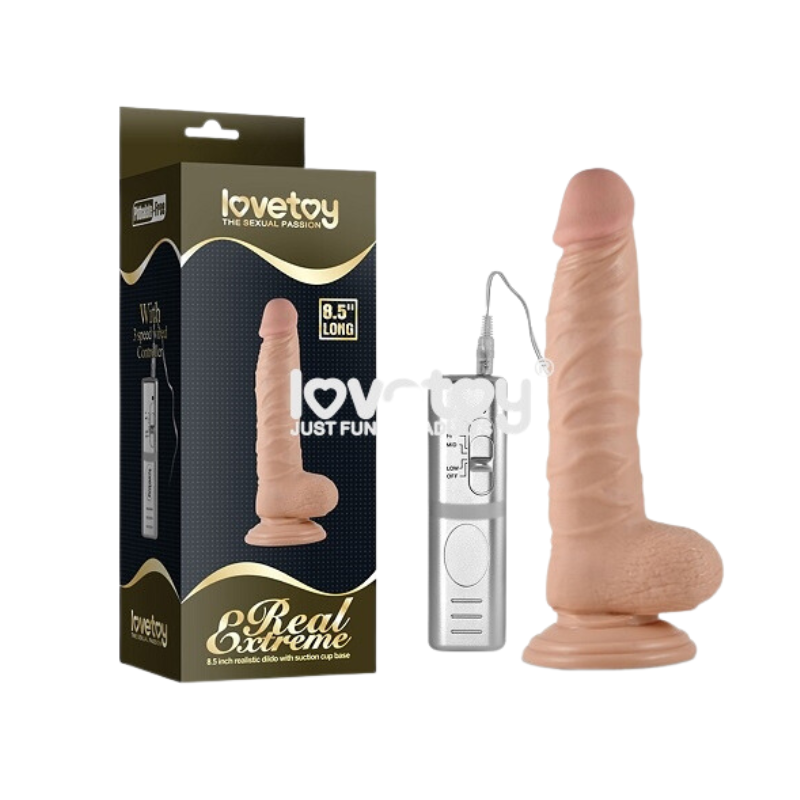 Dildo Vibrador Control 22cm LOVETOY, Placer Realista