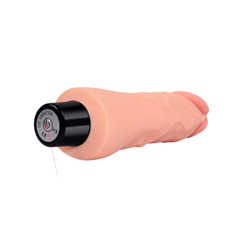 Dildo Vibrador 23 cm RealSoftee LOVETOY, Placer Realista y Potente Vibración