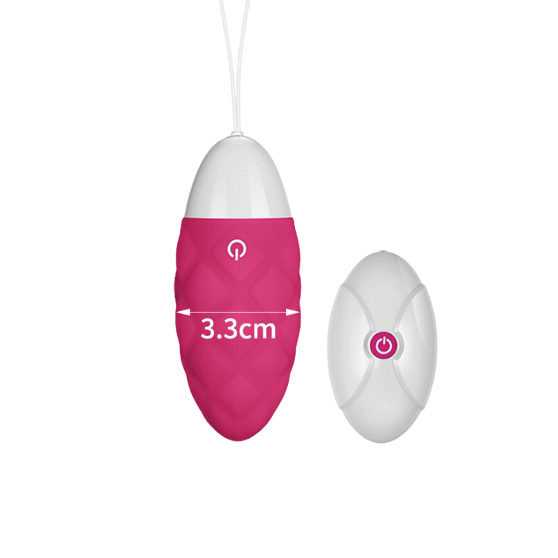 Huevo vibrador con control remoto inalámbrico y 10 modos