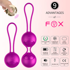 Bolas chinas kegel vibrador FOX BOLA M3 X001Q4KF0Z