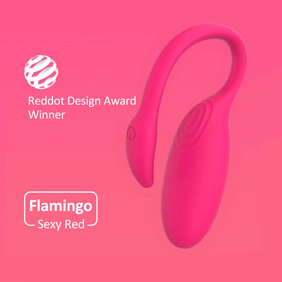 Magic Flamingo vibrador de pareja a distancia con app