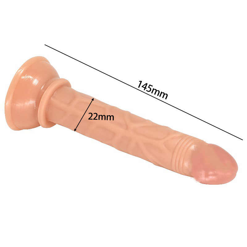 Dildo Consolador mini 12 cm con sopapo