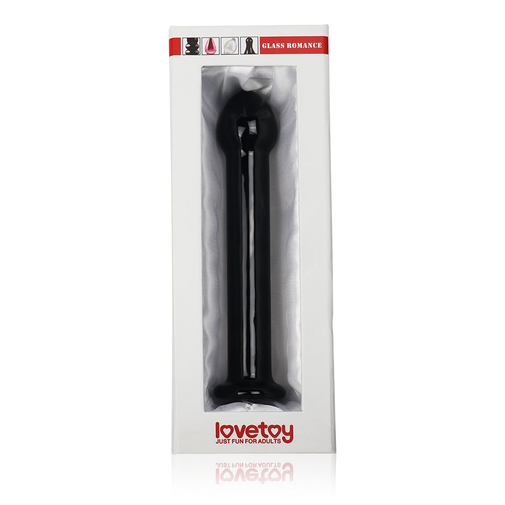 Plug anal GlassRomance LOVETOY GS01bk