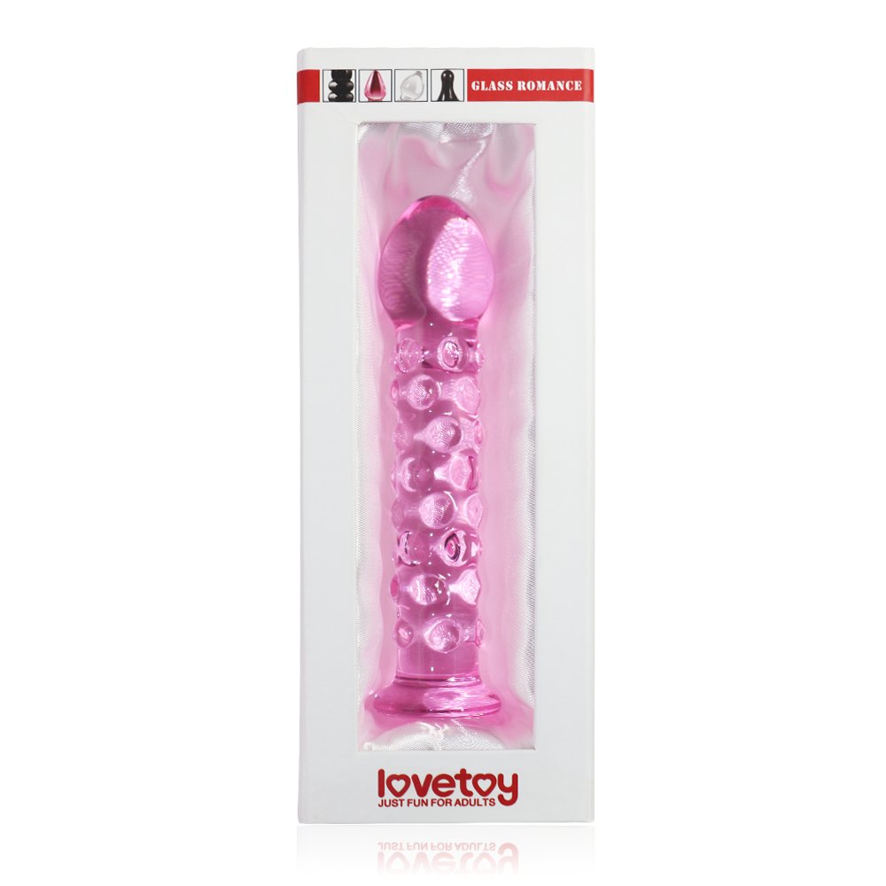 Plug anal GlassRomance LOVETOY GS02Pk
