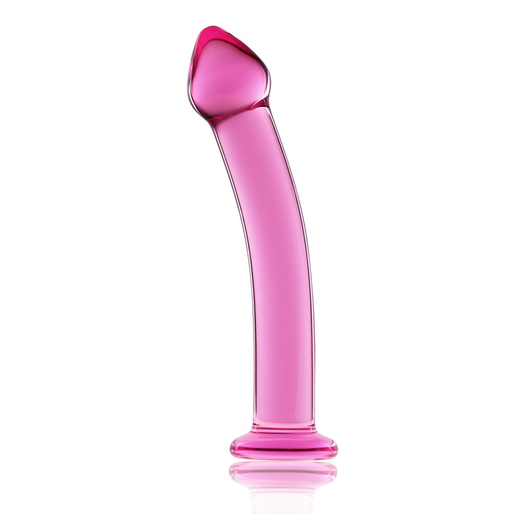 Plug anal GlassRomance LOVETOY GS03 OUTLET / 5 uds - Rosa