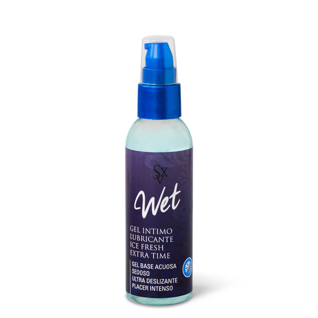 Wet Gel Lubricante Ice Fresh EXTRA TIME Contenido: 75 ml.