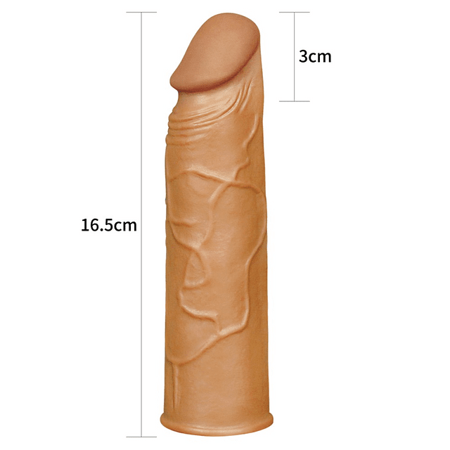 Funda para pene X-Tender +3cm LOVETOY LV1050B