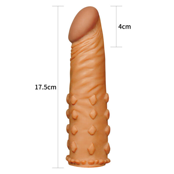 Funda para pene X-Tender +4cm LOVETOY