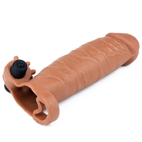 Funda para pene vibradora X-Tender +5cm LOVETOY