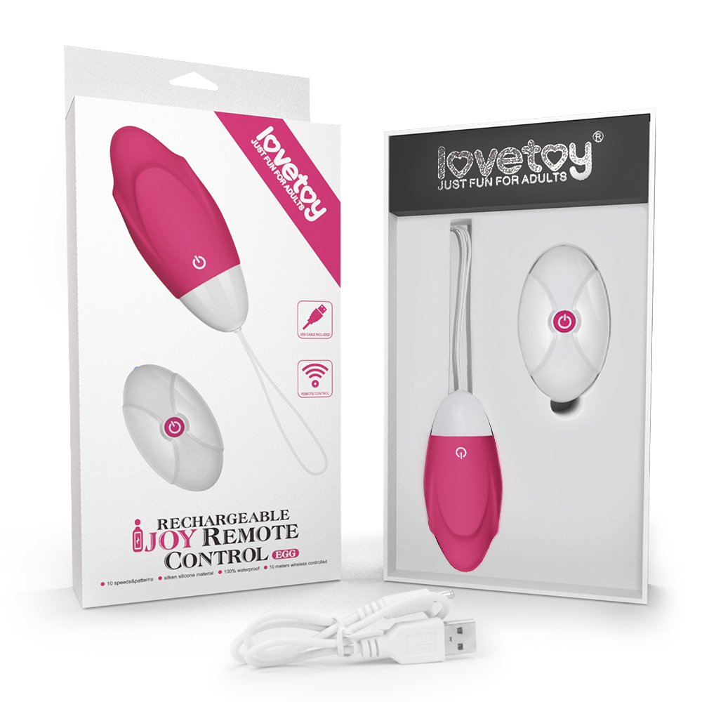 Huevo vibrador a control Rose LOVETOY LV1566PK