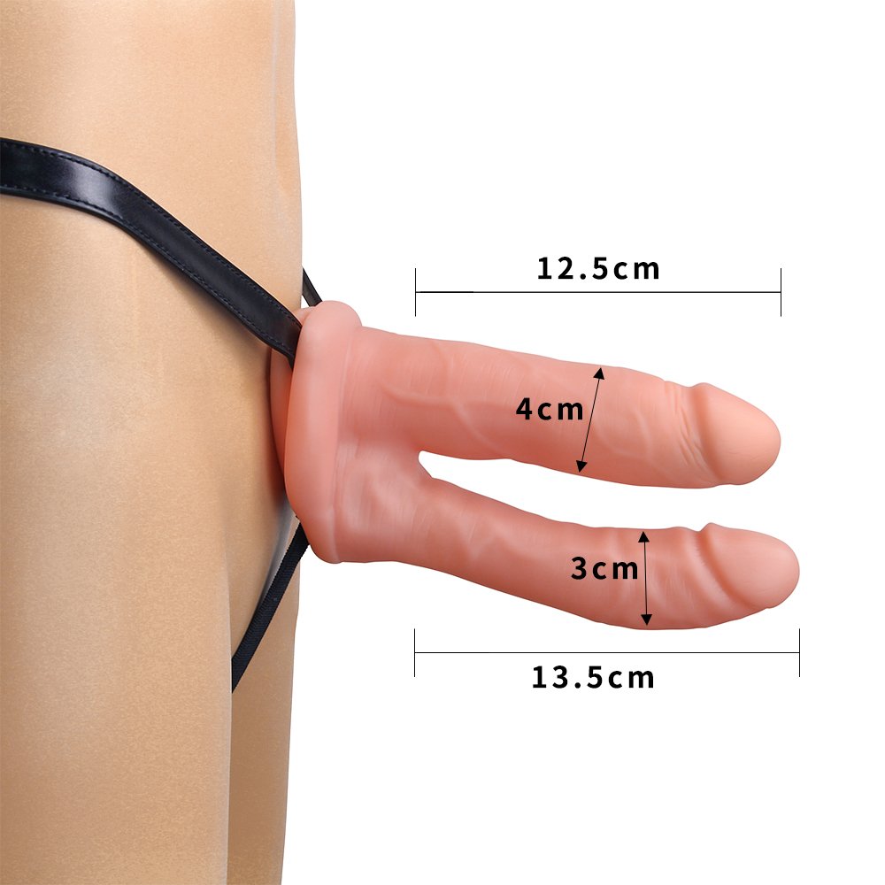 Arnés sexual con funda doble Hollow 3 LOVETOY LV3005