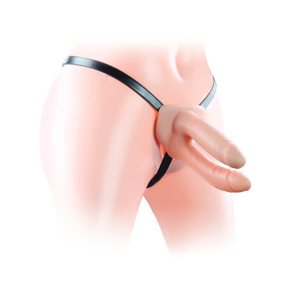 Arnés sexual con funda doble Hollow 3 LOVETOY LV3005