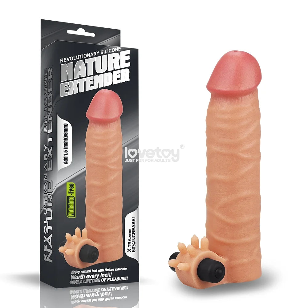 Funda para pene vibradora